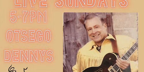 Live music by Scott Fraser Sundays 5-7pm