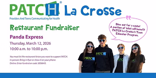 PATCH La Crosse Restaurant Fundraiser - Panda Express