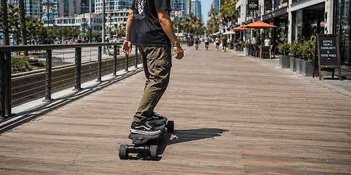 San Diego Bayfront Electric Skateboard Ride