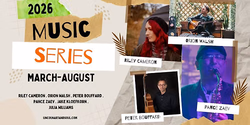 LIVE MUSIC | Saturdays @ Art & Soul