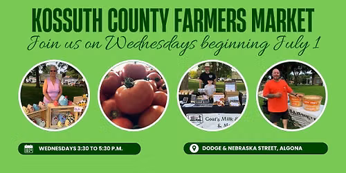 Wednesday Market Opening Day