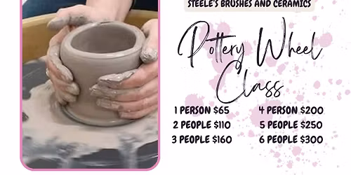Pottery Wheel Class
