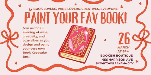Paint Your Favorite Book with us!