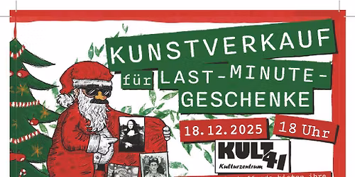 Offener Kunstmarkt f\u00fcr last-minute-Geschenke