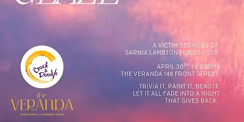 Lavender Haze and Glaze Night