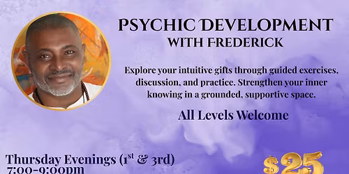 Psychic Development with Frederick
