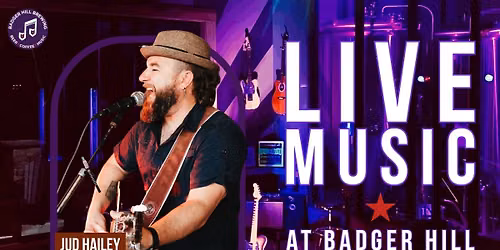 Live Music Performance by Jud Hailey