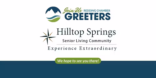 Greeters with Hilltop Springs Senior Living Community