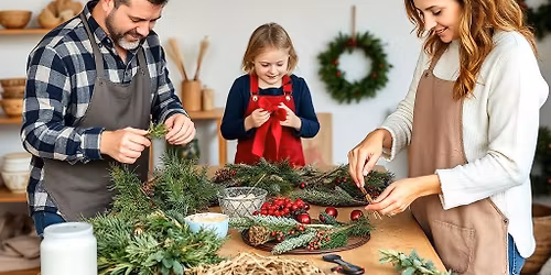 Natural Holiday Wreath Workshop