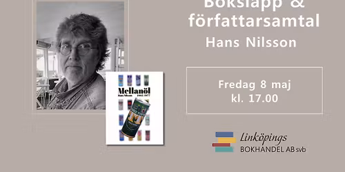 Boksl\u00e4pp och f\u00f6rfattarsamtal med Hans Nilsson