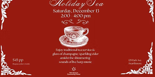 Victorian Holiday Tea