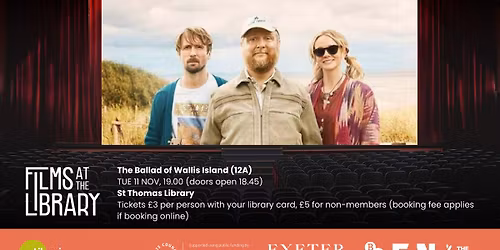 Film - Ballad of Wallis Island (2025) 12A, 99 mins 