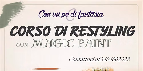 Corso di restyling con Magic Paint 
