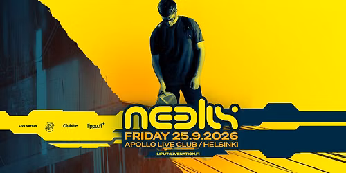 Neelix (DE), Apollo Live Club, Helsinki 25.9.2026