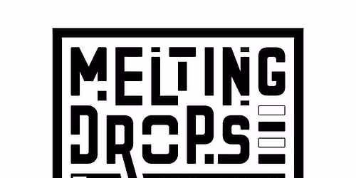 Melting drops fast and curious
