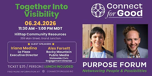 June 2026 Purpose Forum