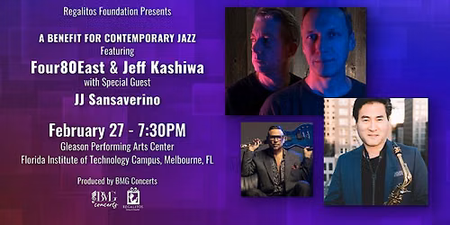 FOUR80EAST & JEFF KASHIWA With Special Guest JJ SANSAVERINO
