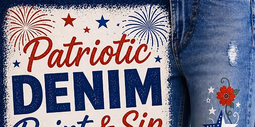 Paint & Sip! Paint Your own Jeans at Mak's Pub & Grill(Cypress)