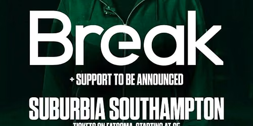 ADHDNB x PND x TDS x TSS PRESENT: BREAK + SUPPORT TBA
