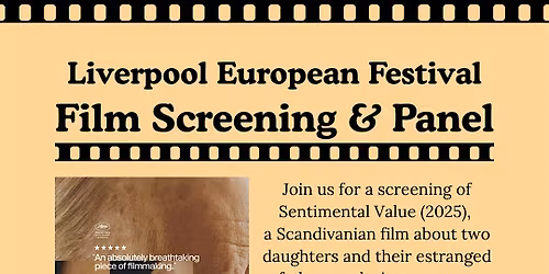 Liverpool European Festival: Sentimental Value