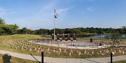 Place flags at Carrollton Veteran Memorial