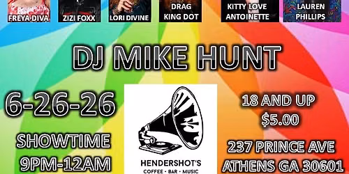 Athens Showgirl Cabaret @Hendershots Fabulous Friday's
