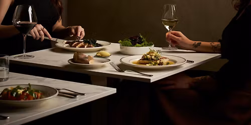 "Whether it's a celebration, a long-overdue catch-up, or date night, enjoy 2 courses for $68