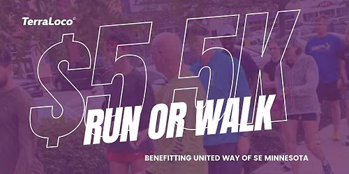 $5 5K for United Way of SE Minnesota