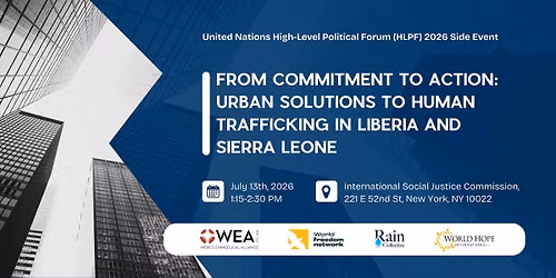 From Commitment to Action: Urban Solutions to Human Trafficking in Liberia