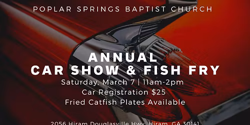 Annual Car Show & Fish Fry