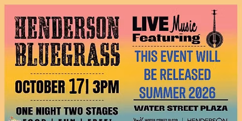 Henderson Bluegrass 2026
