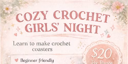 Cozy Crochet Girl\u2019s Night