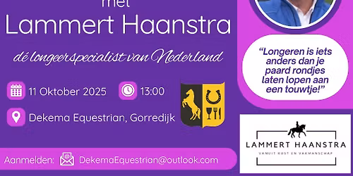 Longeer clinic met Lammert Haanstra
