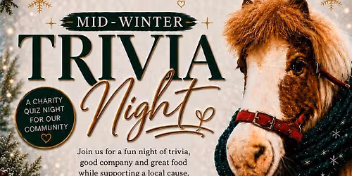 P&H Mid Winter Fundraising Quiz Night