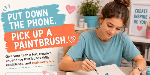 Teen Upcycling Workshop: Paint and Stencils - Esquimalt Rec Centre
