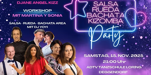 Grosse Salsa-Bachata-Kizomba Party