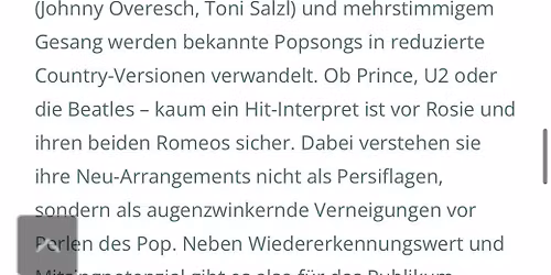 Rosie and The Romeos 