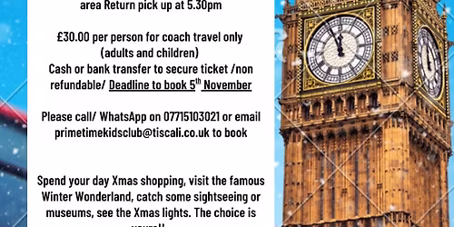 Coach trip to London from Wareham