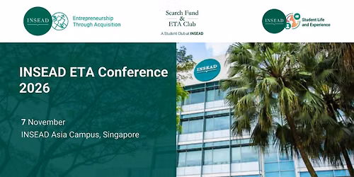 INSEAD ETA Conference Singapore 2026