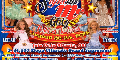 2025 Supreme Me Nationals Night at the Circus