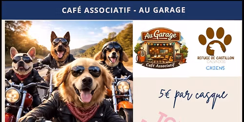 Balade moto refuge de Castillon