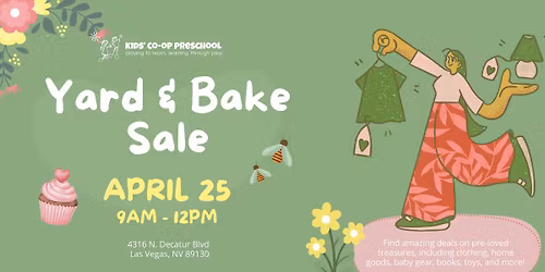 Yard and Bake Sale