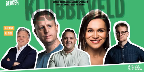 KLUBBKVELD FREDAG MED STAND UP BERGEN
