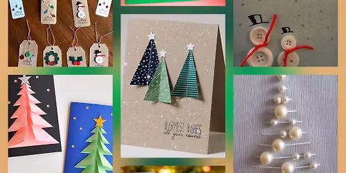 Muswellbrook CWA November Crafty Afternoon Tea - DIY Christmas Cards and Gift Tags