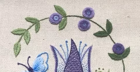 Crewel Work \u2013 Heritage Embroidery Skills \u2013 2-Day Workshop for Beginners & Improvers - Ilkley