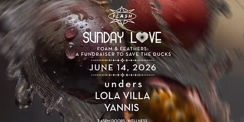 Sunday Love x Foam & Feathers: unders - Lola Villa - Yannis
