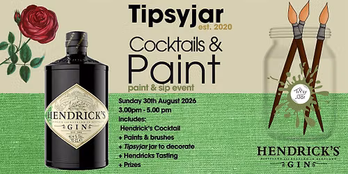 Hendrick's cocktails & paint (a paint & sip event)