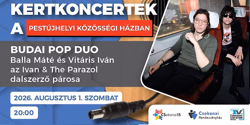 Budai Pop Duo a Csokonai kertj\u00e9ben