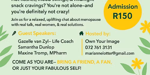 Lets Talk MENOPAUSE 