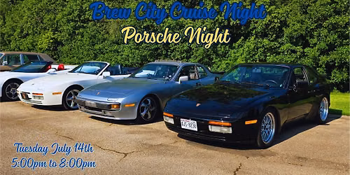 Brew City Cruise Night - Porsche Night